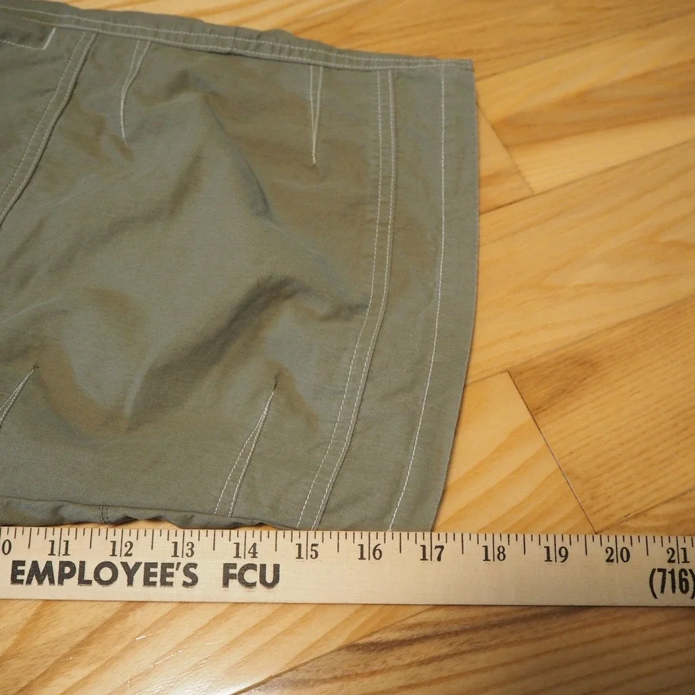 Kuhl Crag Series Long Shorts Men's 38 Olive Outdoor Utility Pockets Gorpcore